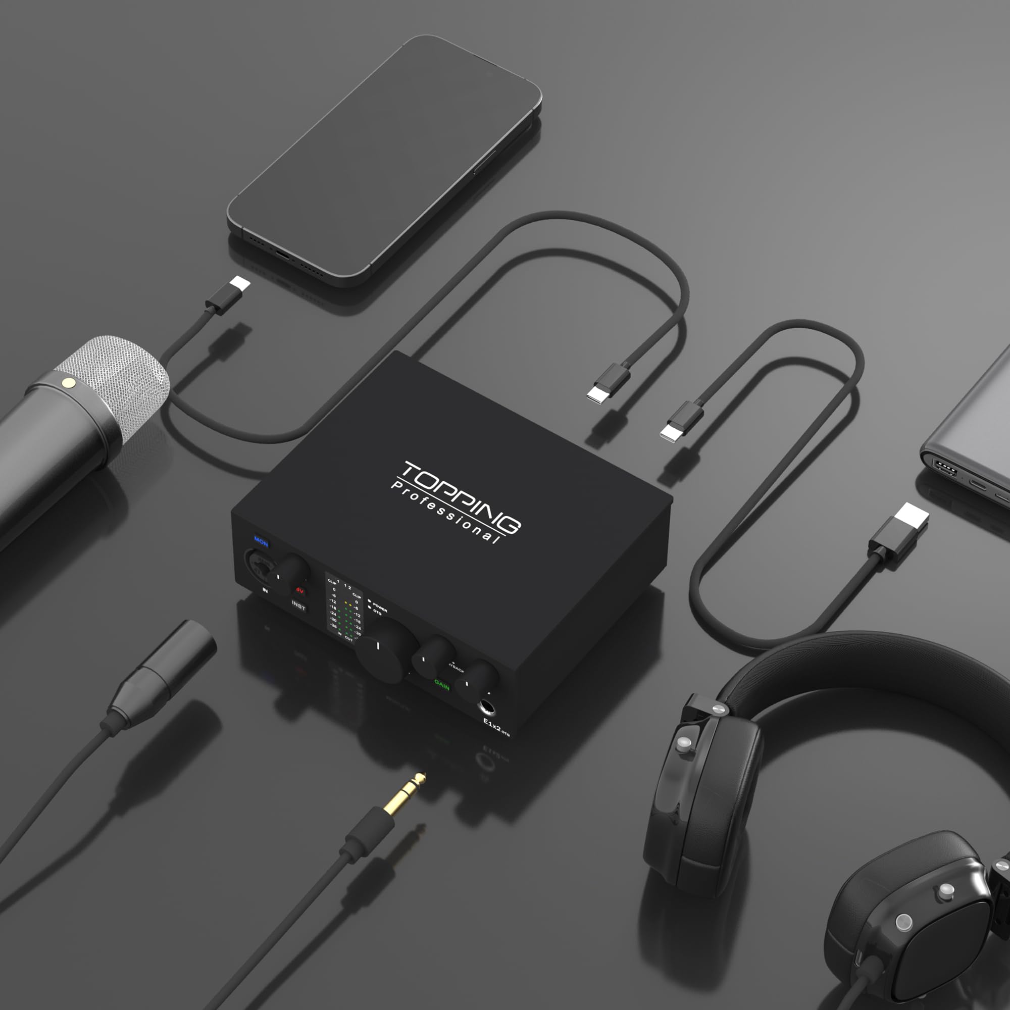 Amazon.co.jp: TOPPING Professional E1X2 OTG 1 in / 2 out Audio